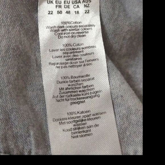 Boohoo Gray Relaxed High-rise Cargo Jeans size 12 - Picture 3 of 7